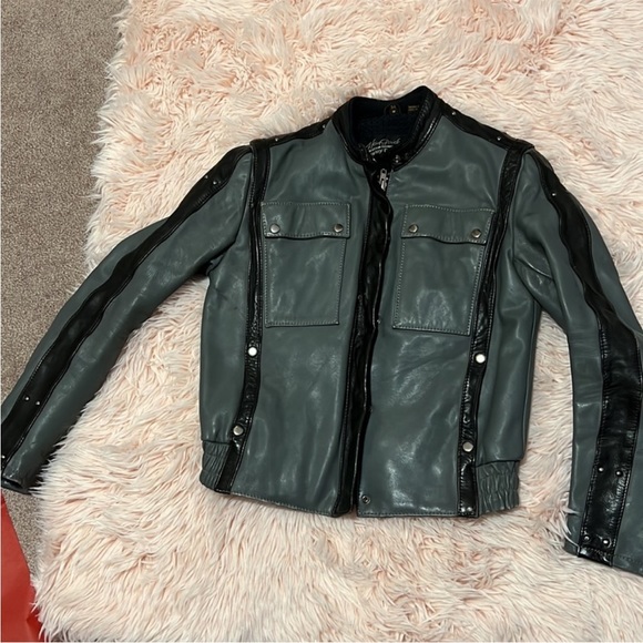 Vintage 80s Harley Davidson x Hein Gericke Cafe Racer Motorcycle Jacket Womens - Picture 3 of 16